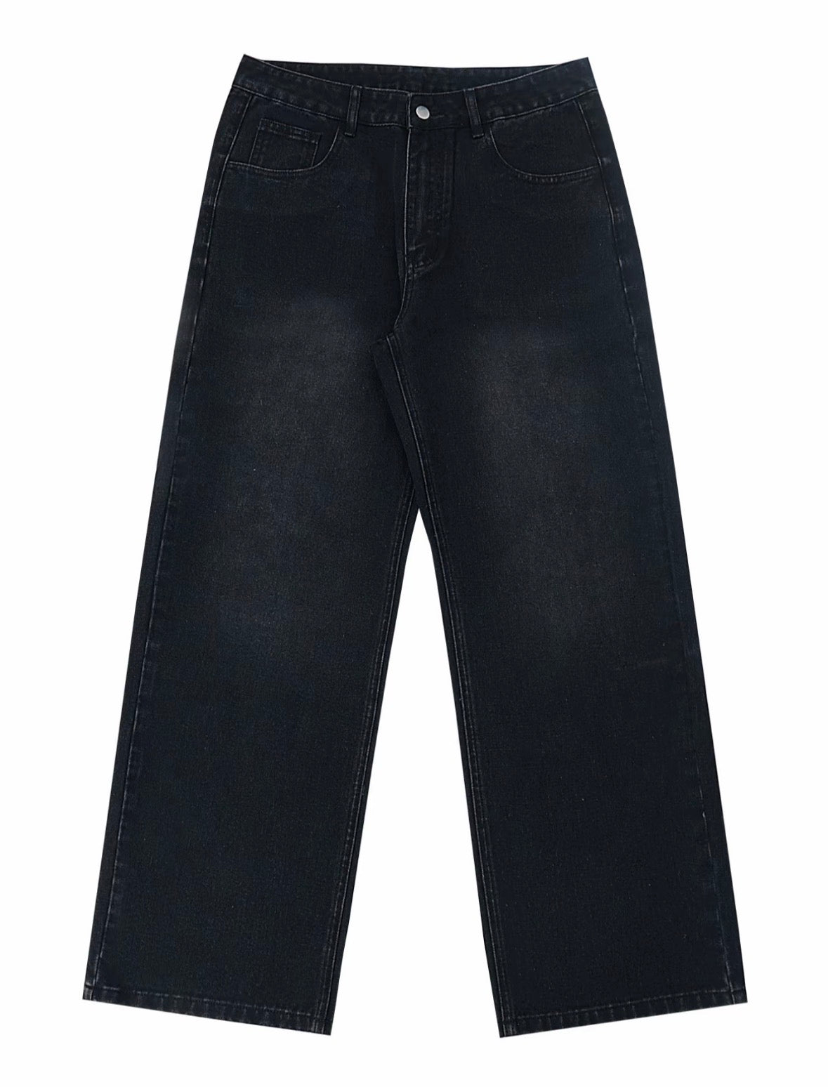 Jeans ricamo floreale