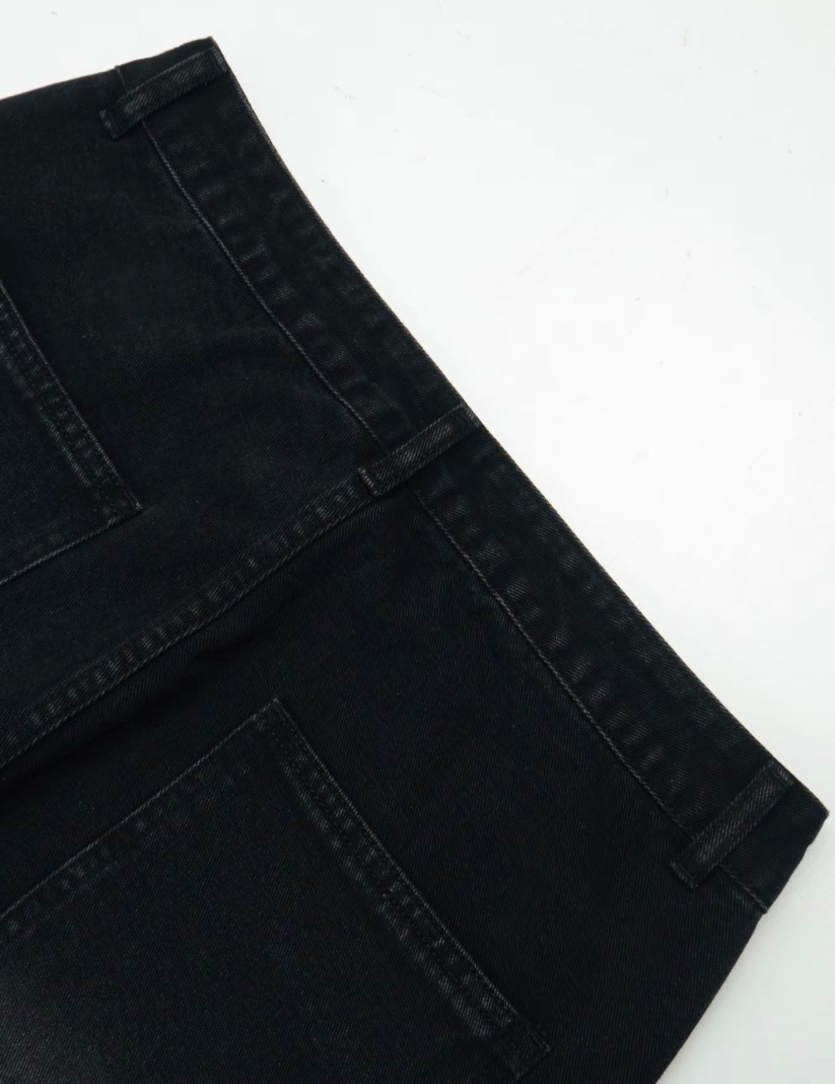 Jeans ricamo floreale
